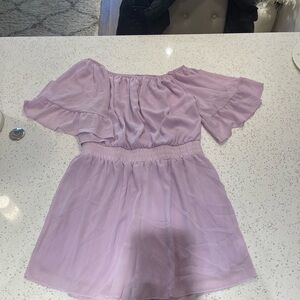 Purple Romper